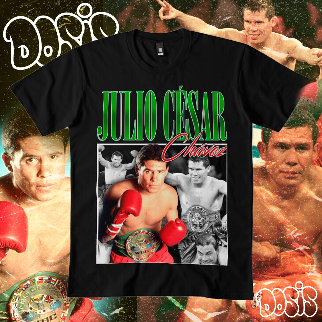 Playera Julio César Chávez Vintage
