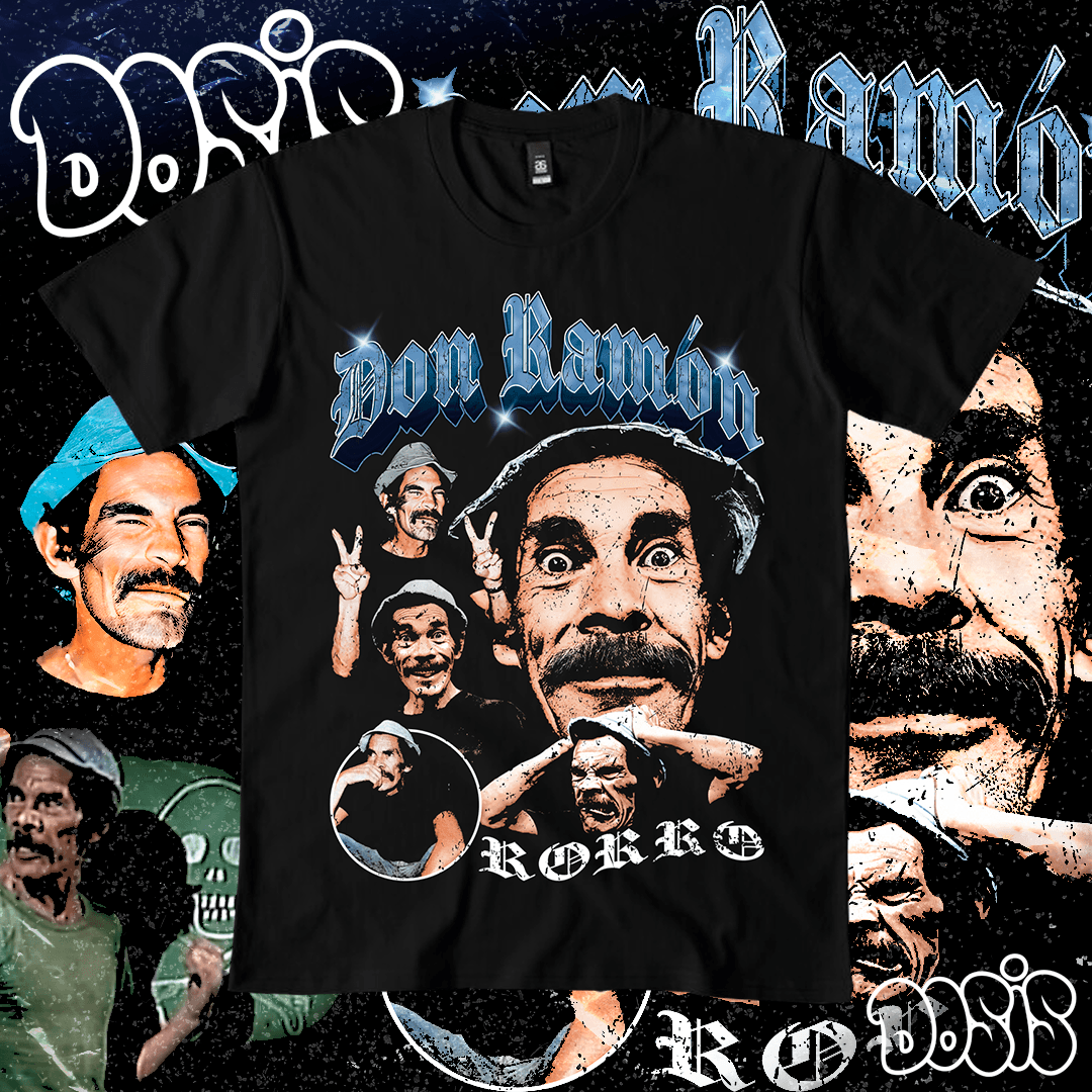 Playera Don Ramón El Rorro Vintage Retro