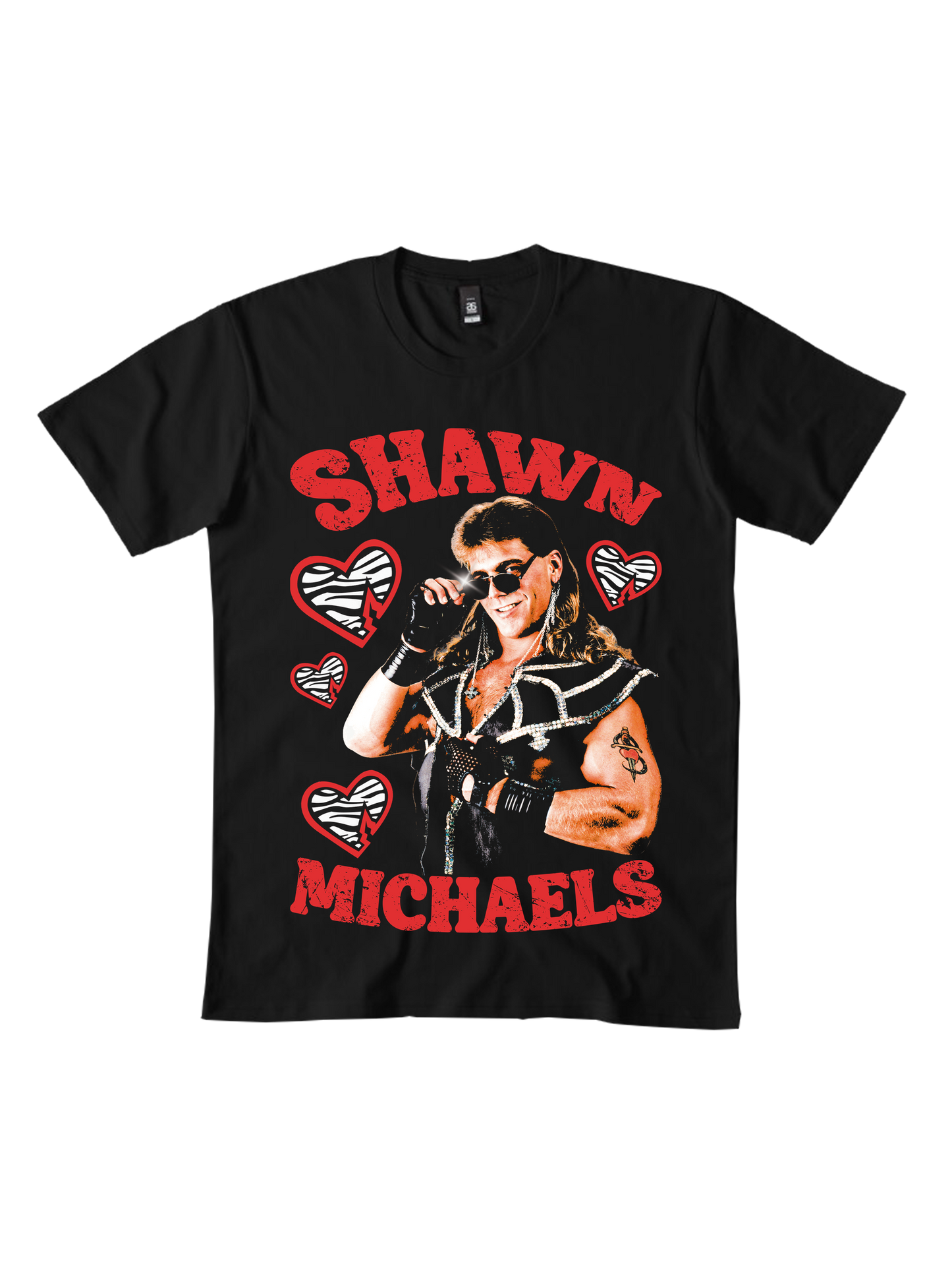 Playera Shawn Michaels WWE Vintage Retro