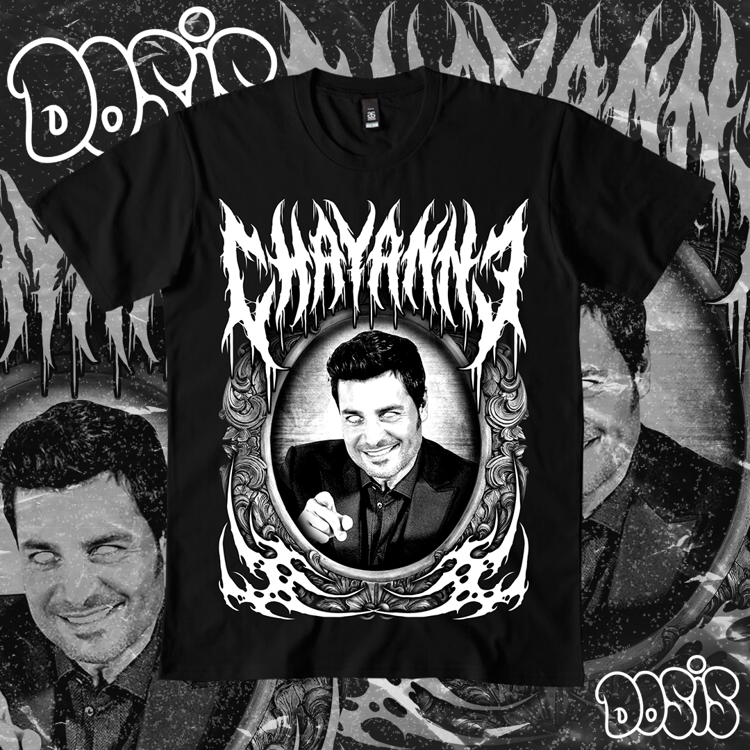 Playera Chayanne Dark Metal