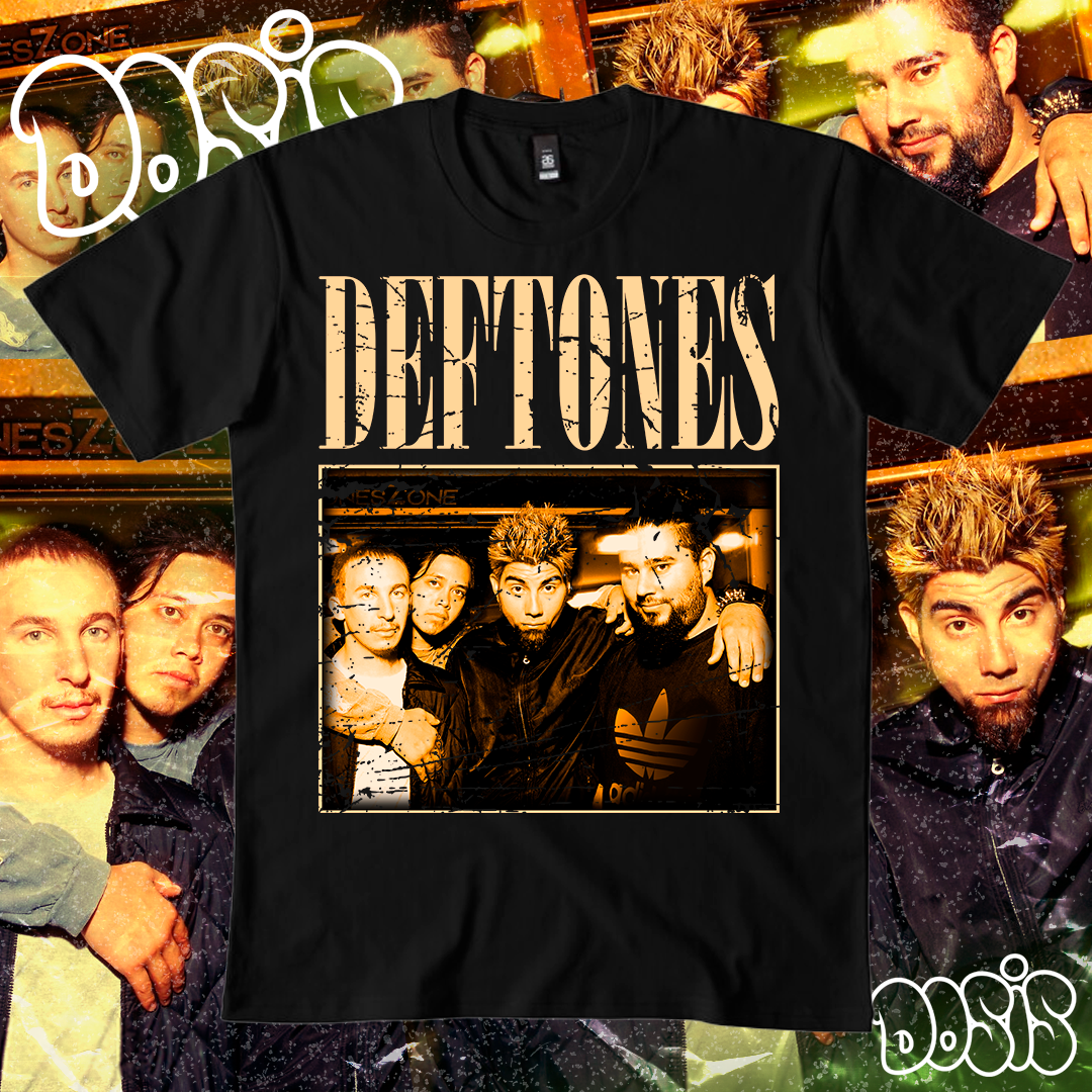 Playera Deftones Vintage Retro