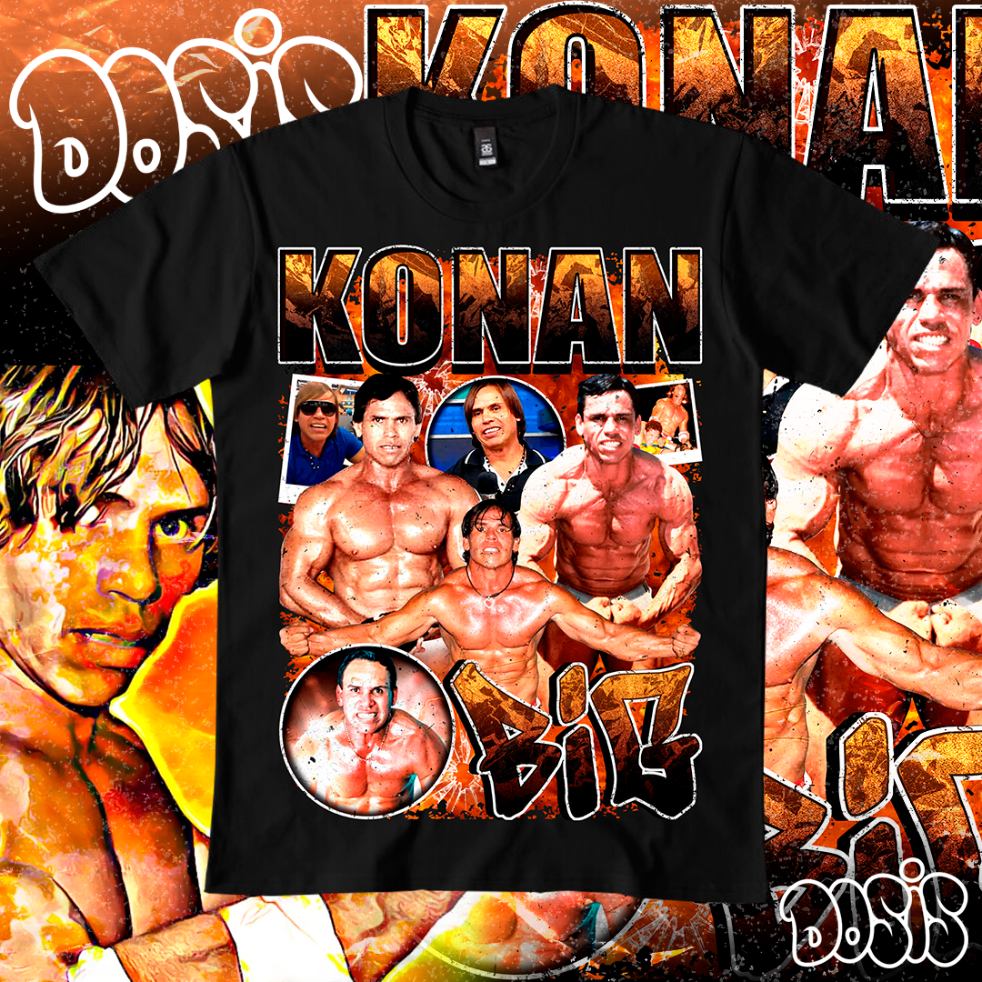 Playera Konan Big Y Miren Lo Que Traigo Raza