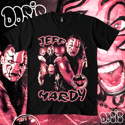 Playera Jeff Hardy 2.0 WWE Vintage Retro