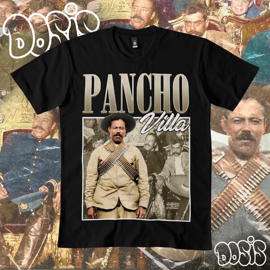 Playera Pancho Villa Doroteo Arango Vintage