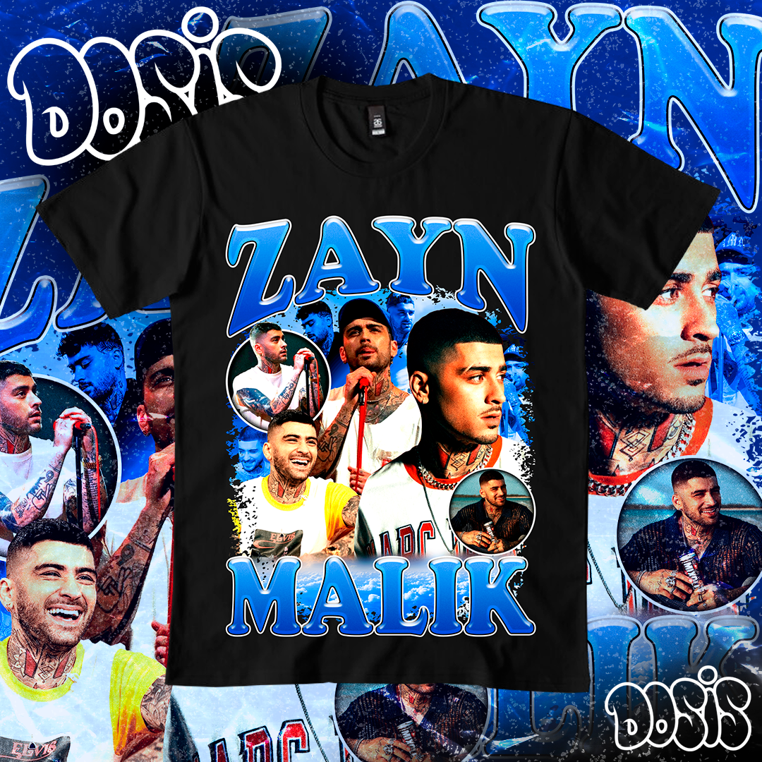 Playera Zayn Malik Stairway to the Sky Vintage Retro