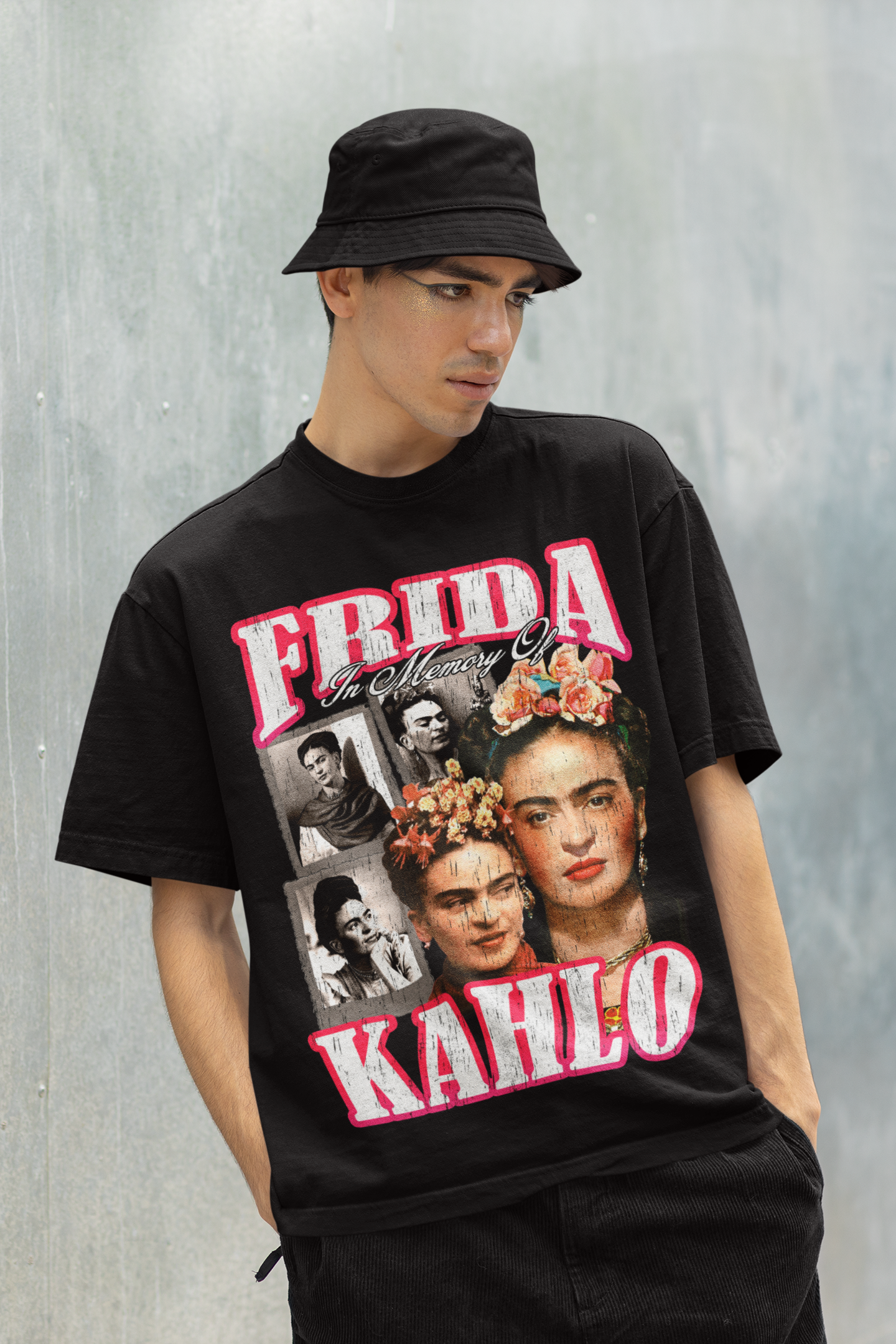 Playera Frida Kahlo Vintage Retro