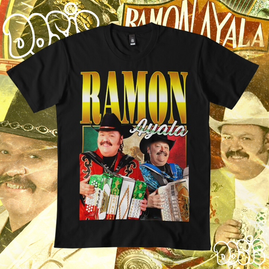 Playera Ramón Ayala El Rey del Acordeón