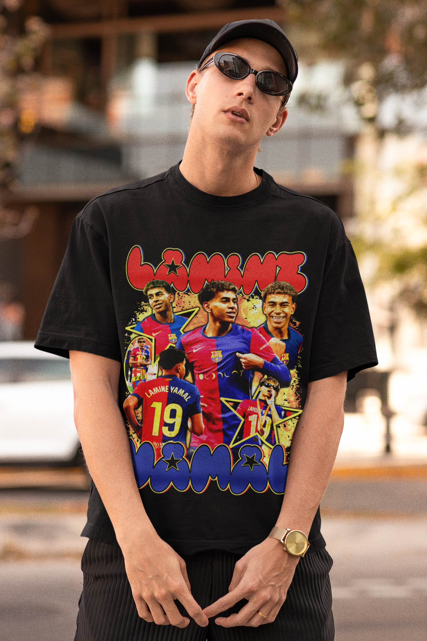 Playera Lamine Yamal Golden Boy FC Barcelona