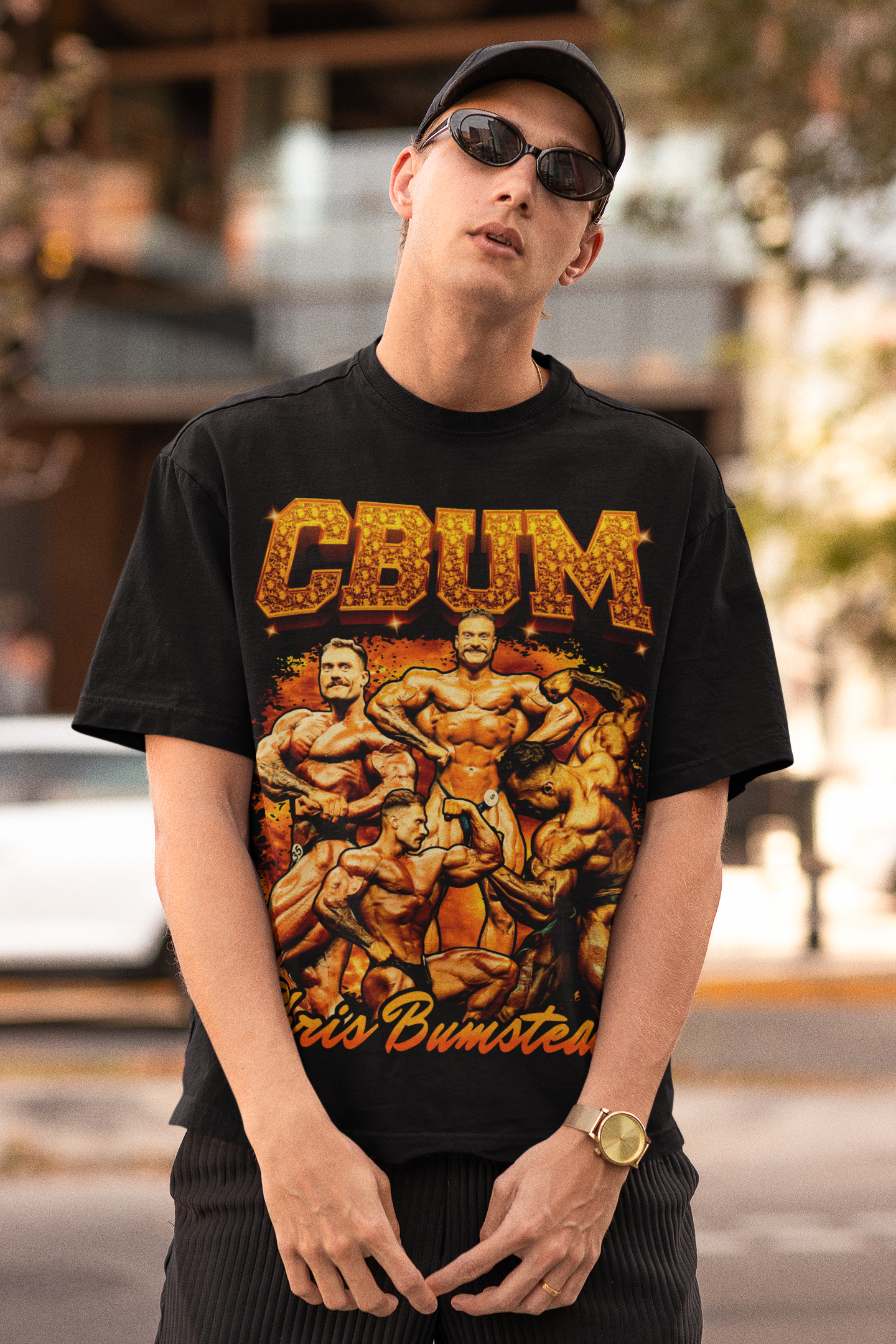 Playera CBUM Chris Bumstead Vintage Retro