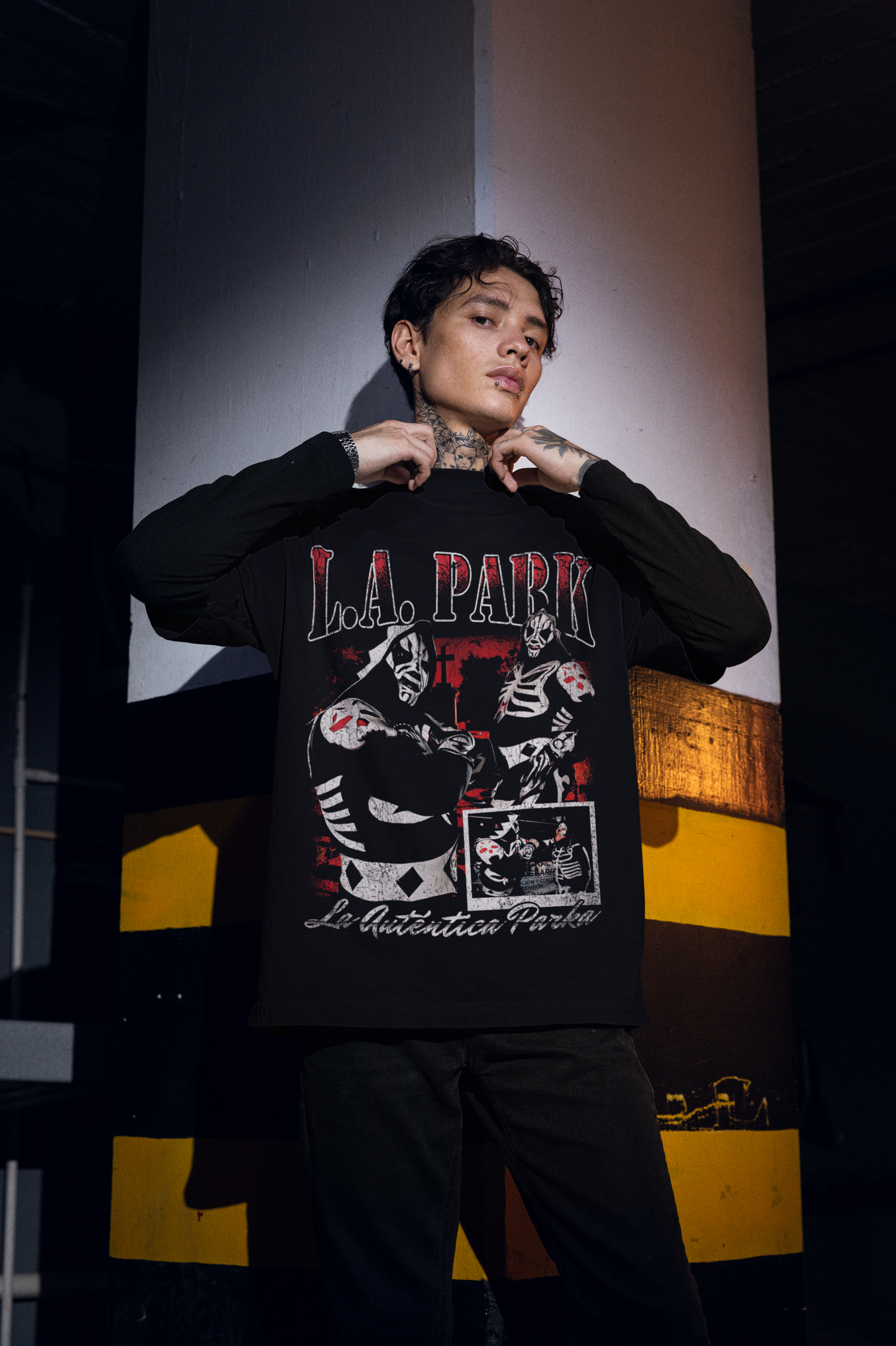 Playera L.A. Park La Auténtica Parka Vintage Retro