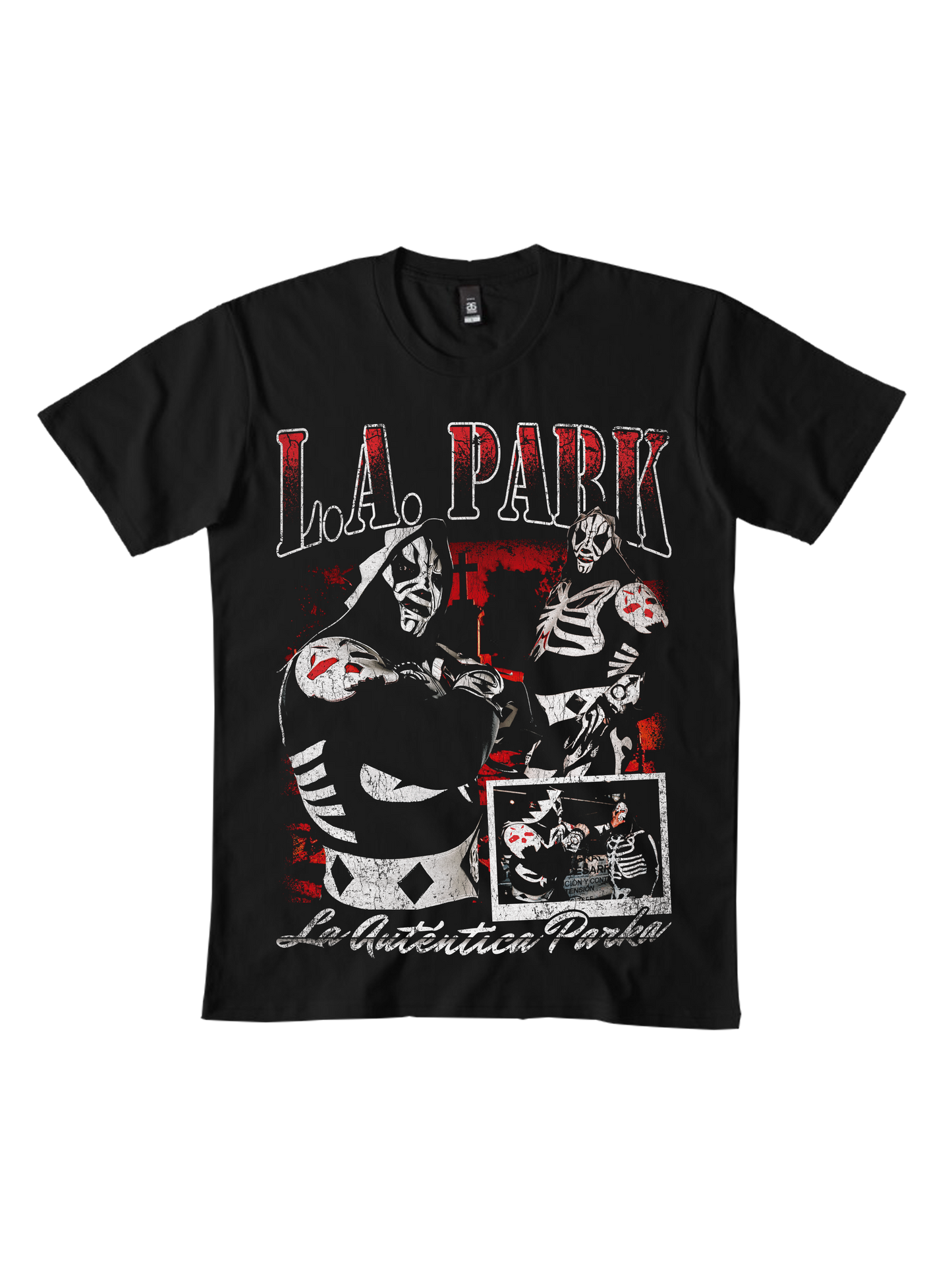 Playera L.A. Park La Auténtica Parka Vintage Retro